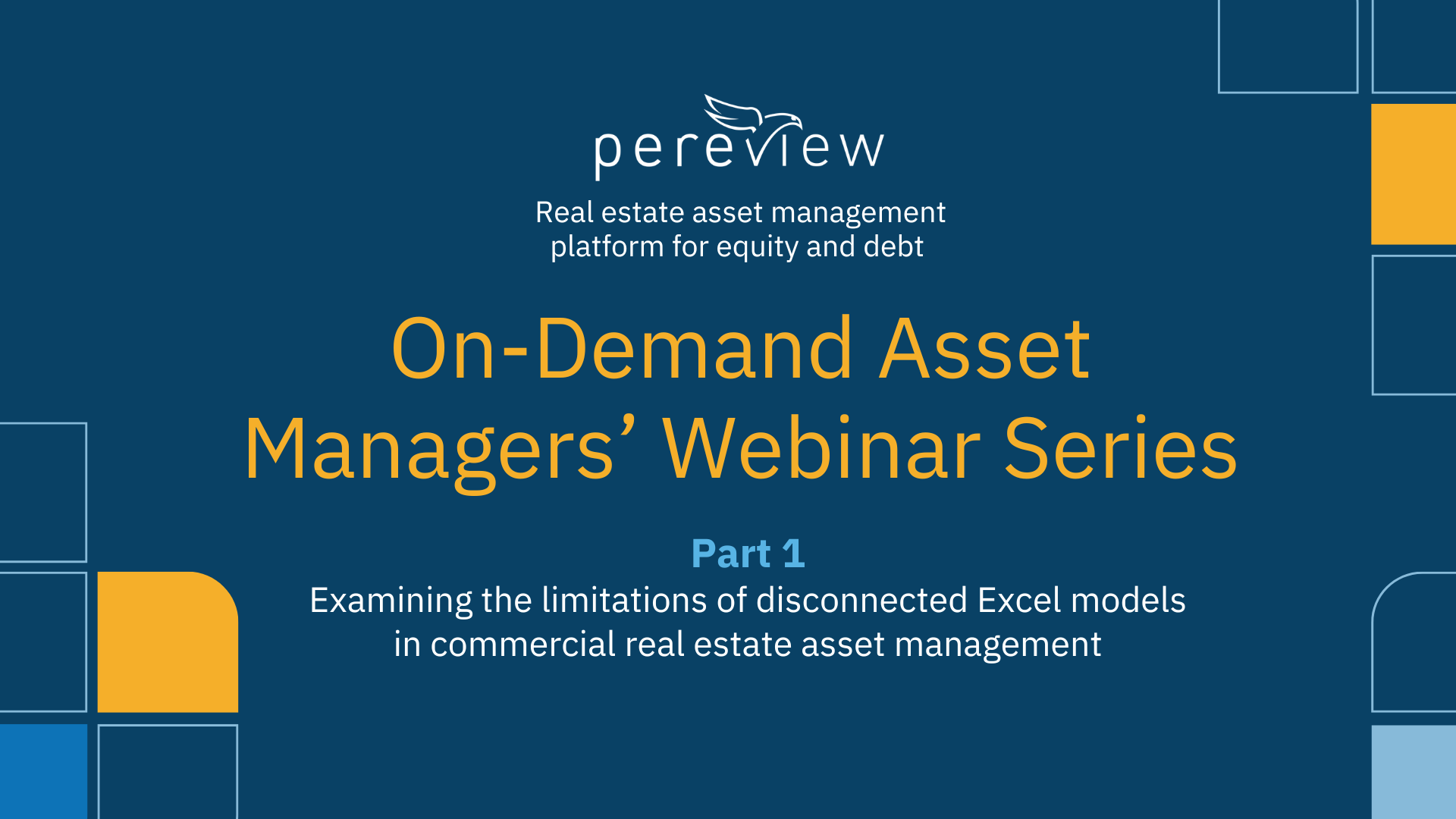 Examining the limitations of disconnected Excel models in commercial real estate asset management