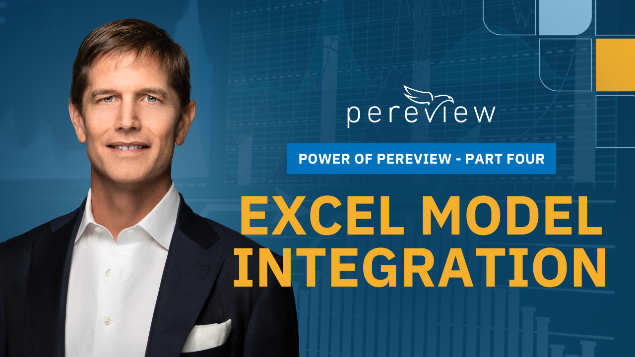 Power of Pereview part 4 - Excel model integration