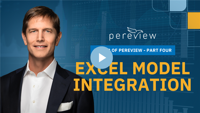 Power of Pereview Part 4 - Excel Model Integration