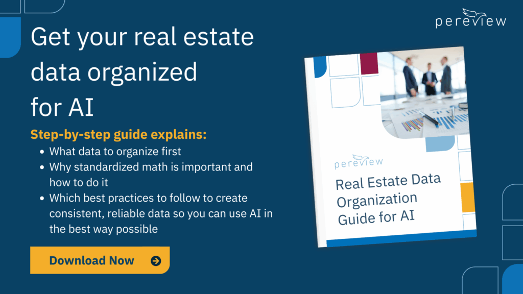 Download the Real Estate Data Organization Guide for AI