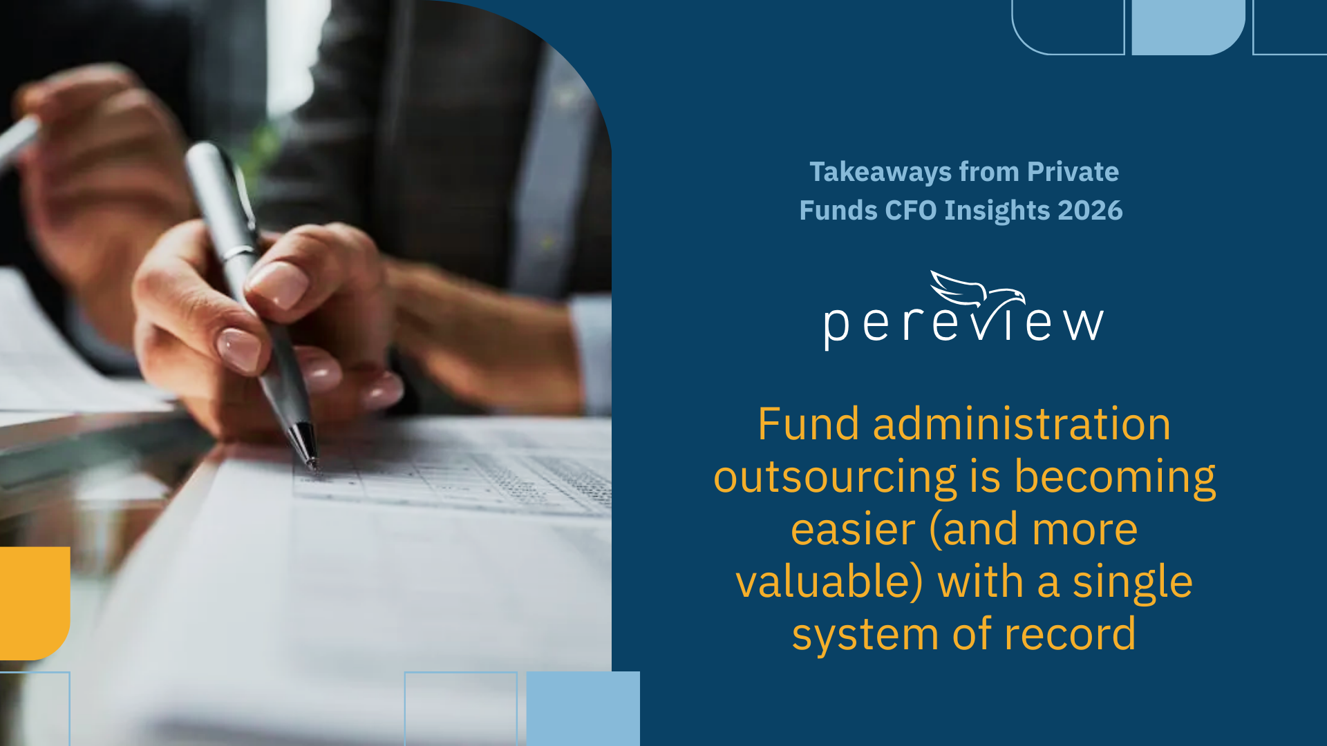 Fund administration outsourcing is becoming easier (and more valuable) with a single system of record